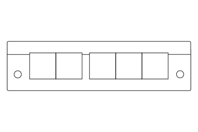 KEL-U | KEL-E Split Multi Cable Transit Frames for Cables